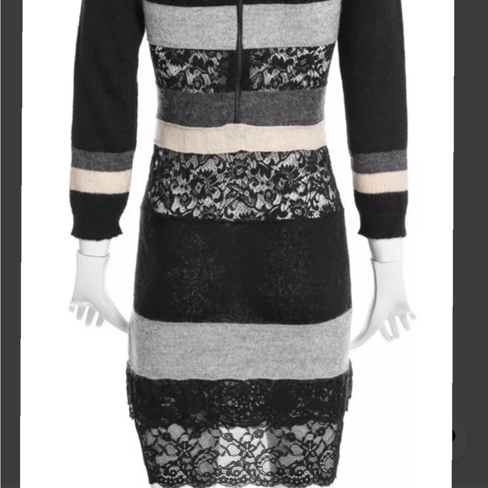 Dolce & Gabbana D&G Knit Dress with Lace size 4 - Picture 3 of 4